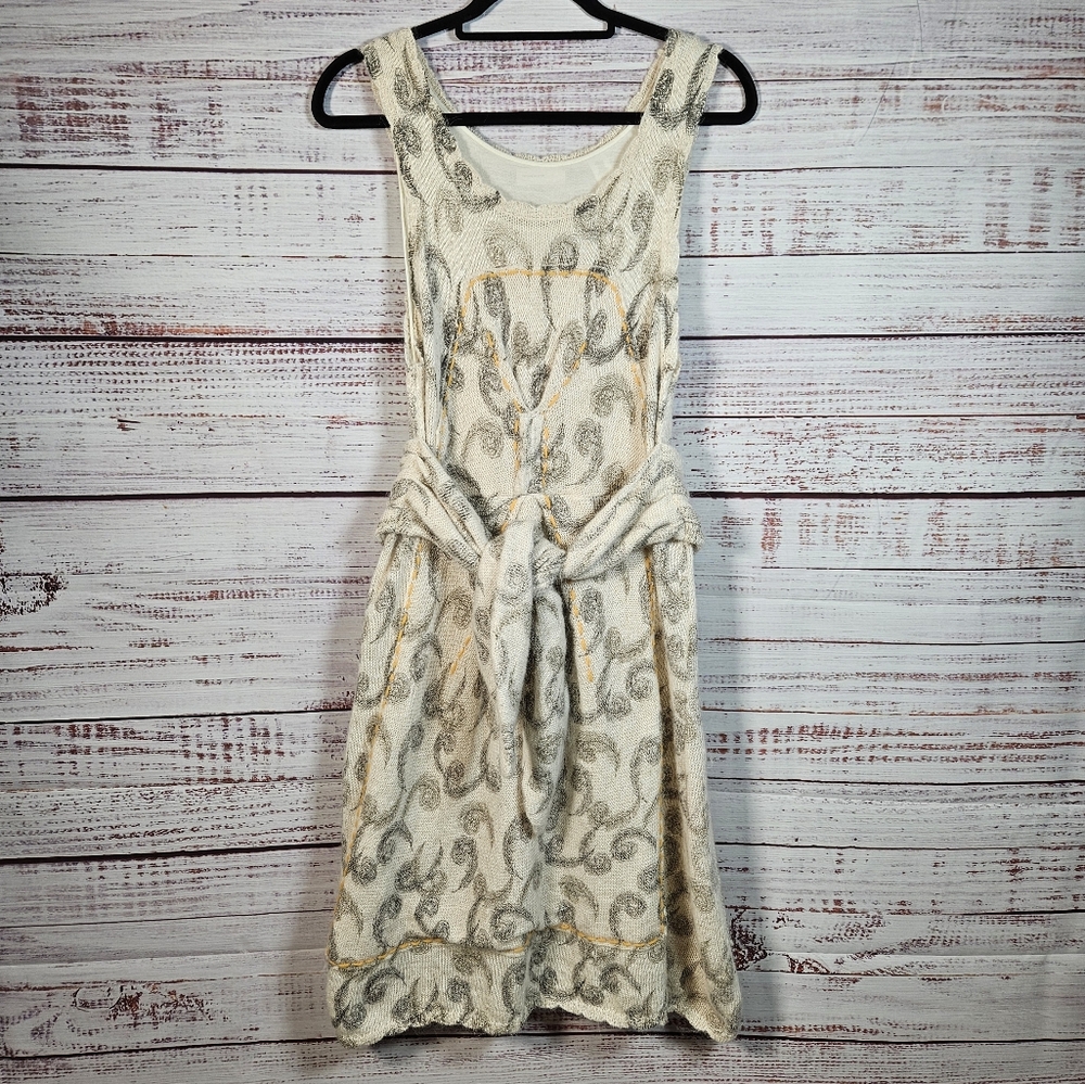 Anthro Sleeping on Snow wool blend sweater dress